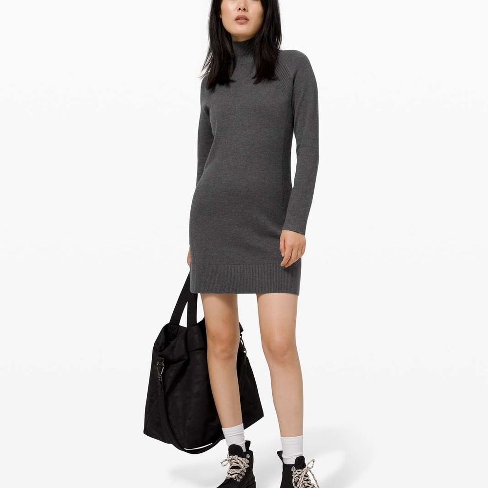Lululemon Keep It Cozy Sweater Dress - Size 12